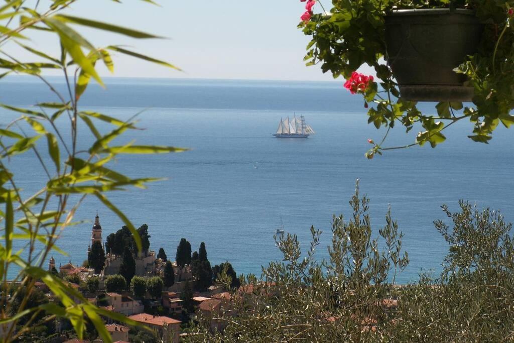 Appartamento Casa Marinella Mentone Esterno foto